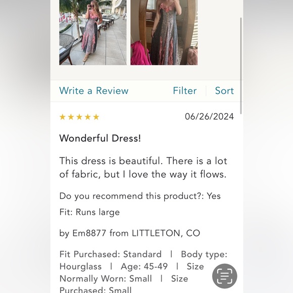 Anthropologie NWT Sleeveless Panelled Ruffle Midi Dress size M. - Picture 6 of 15